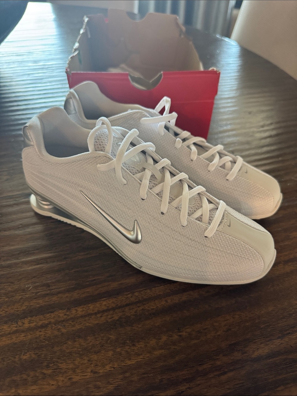 Nike Women Shox Z Sise 7 White/Silver